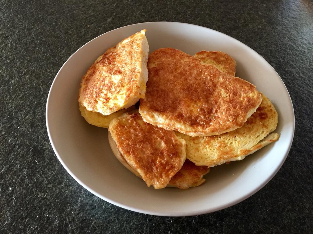 鸡蛋煎馒头片