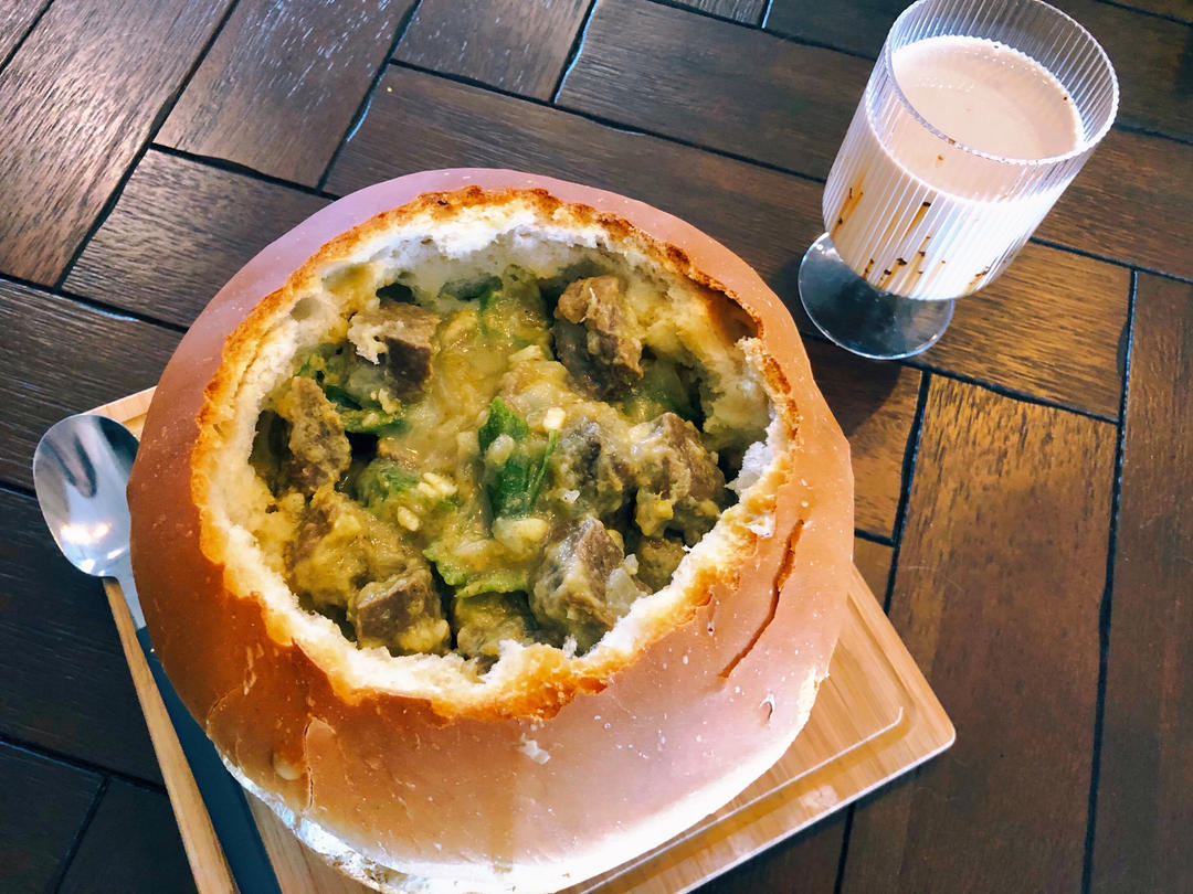 泰式绿咖喱牛肉——自制绿咖喱酱