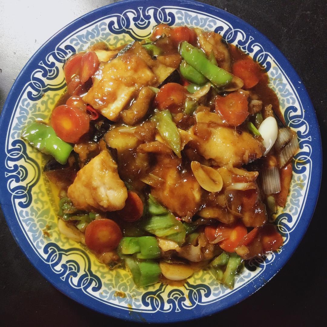 溜肉段烧茄子（东北硬菜呀哈哈）