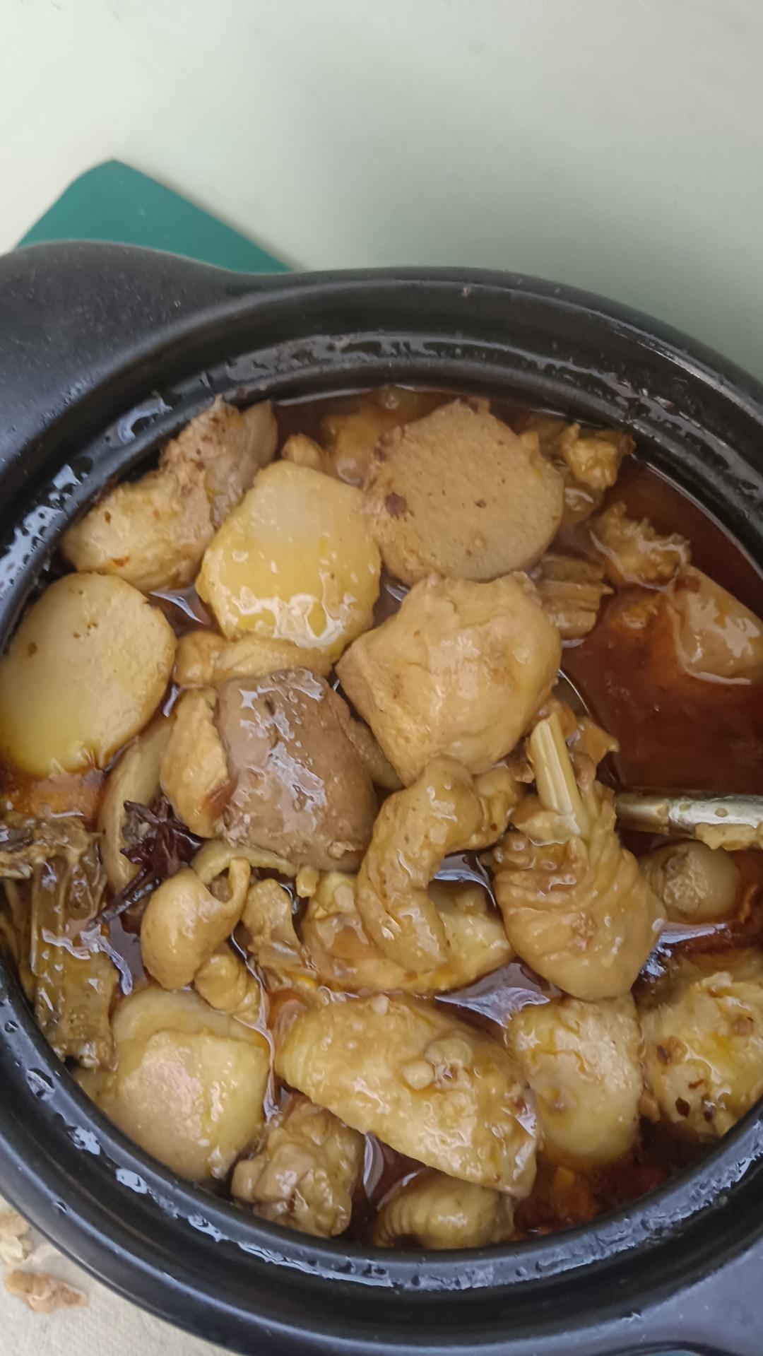 重庆芋儿鸡 芋儿和鸡肉都爆好吃！