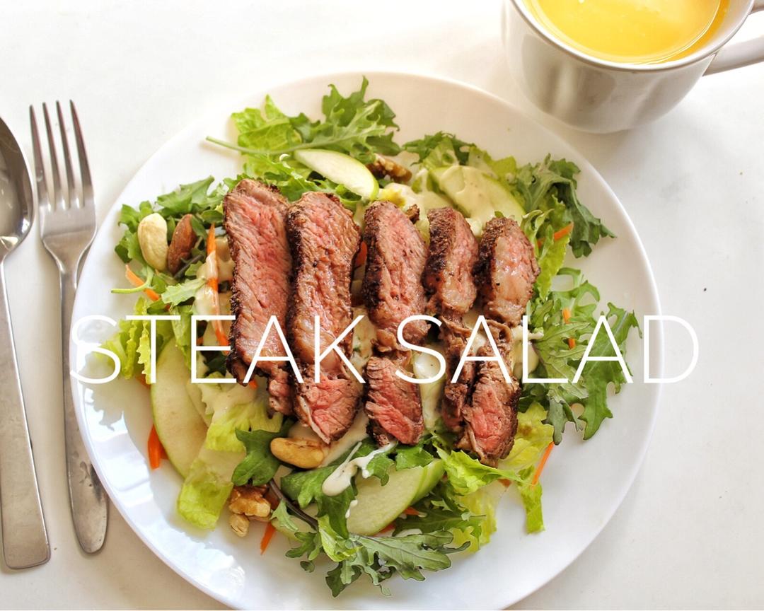 🍳牛排沙拉