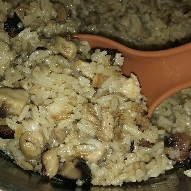 香菇腊肠焖饭