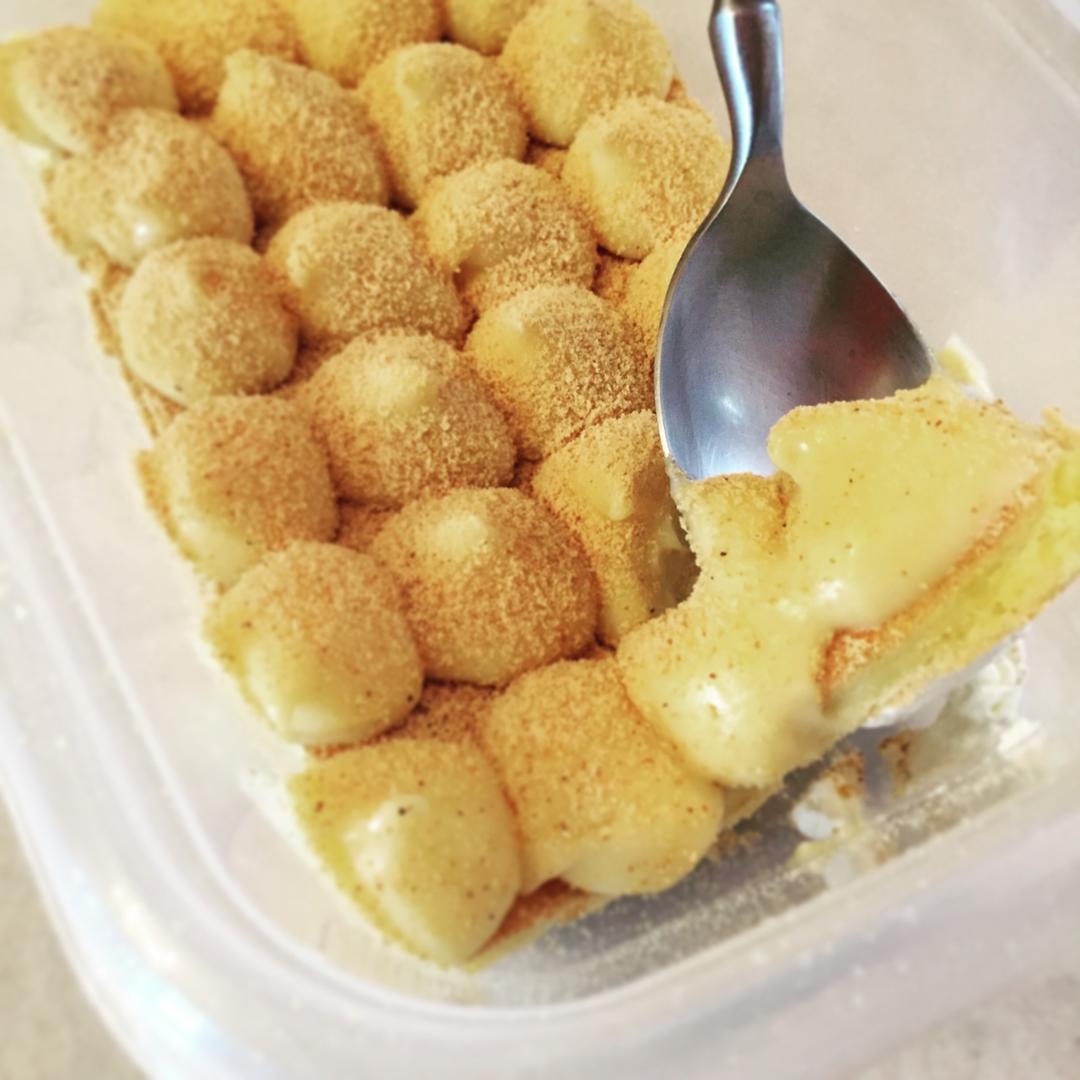 日式豆乳盒子蛋糕
