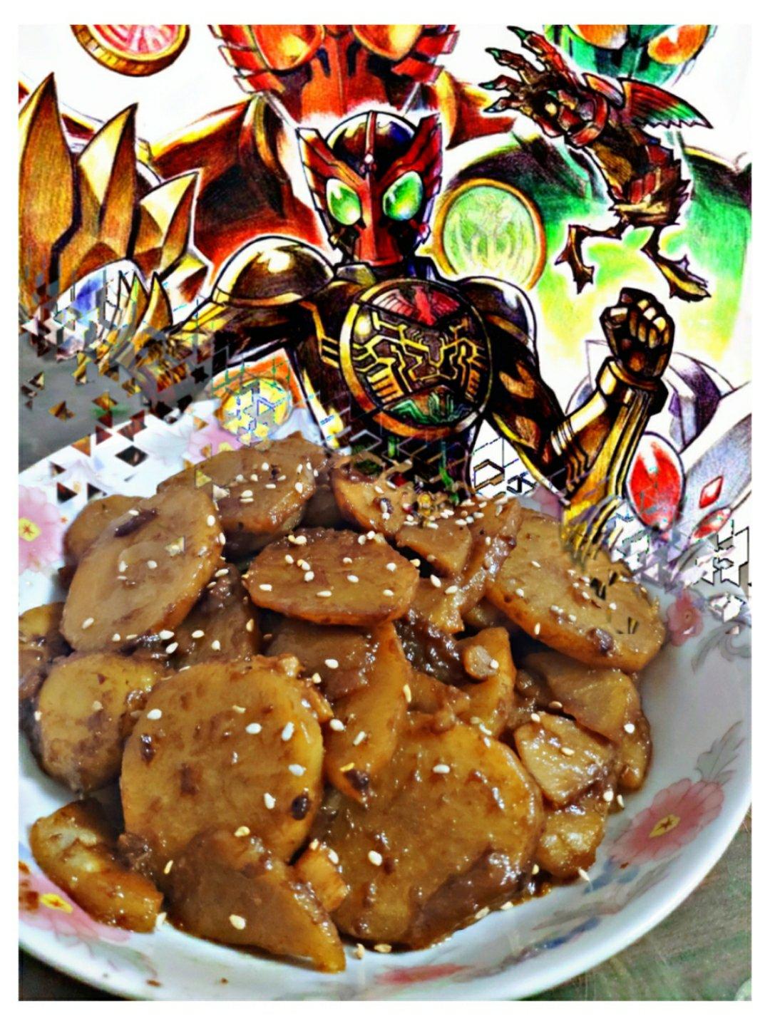 最简单快手菜红烧土豆片