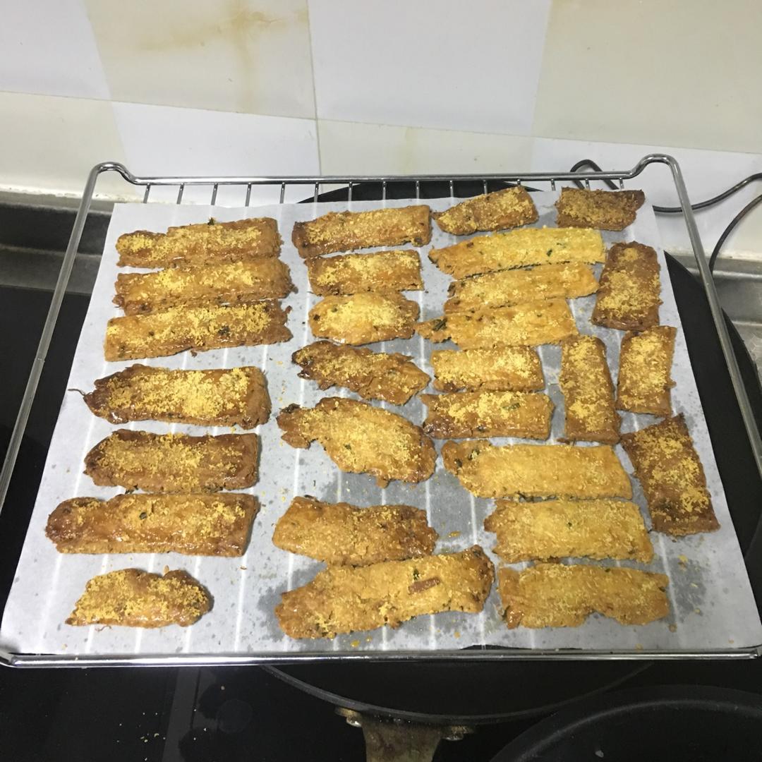 香葱肉松小酥饼