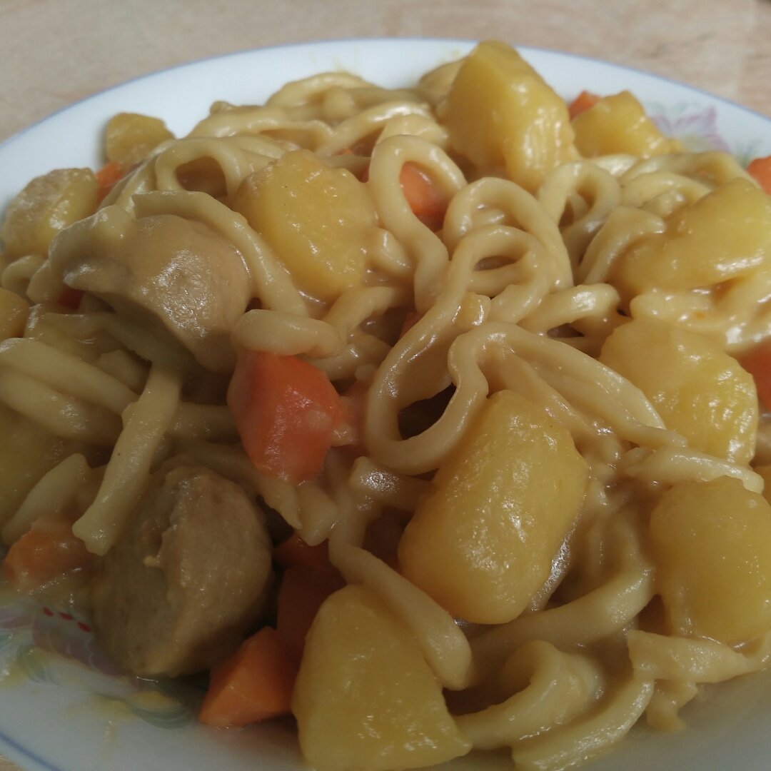 土豆焖面