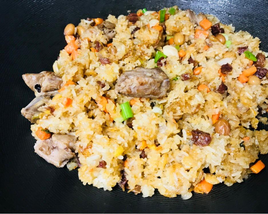 真正的生炒腊味糯米饭