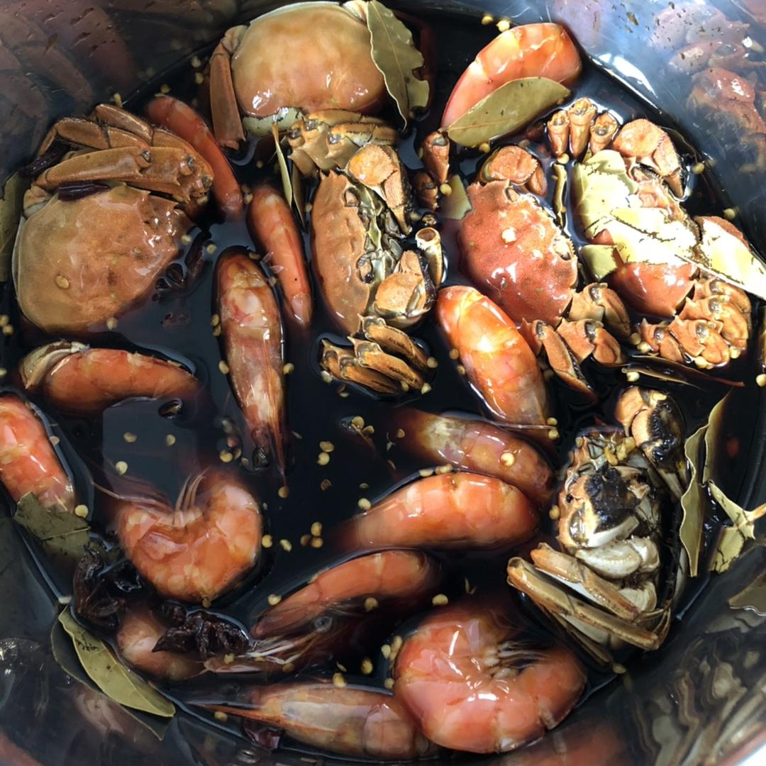 江南熟醉虾蟹的做法