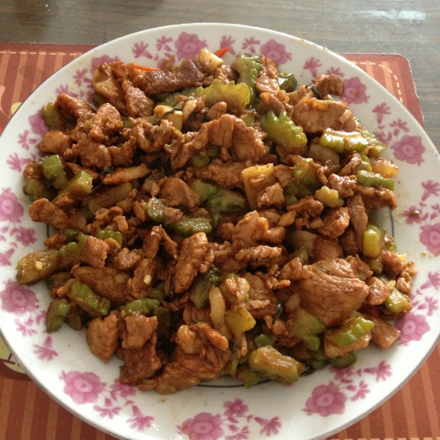 苦瓜烧肉