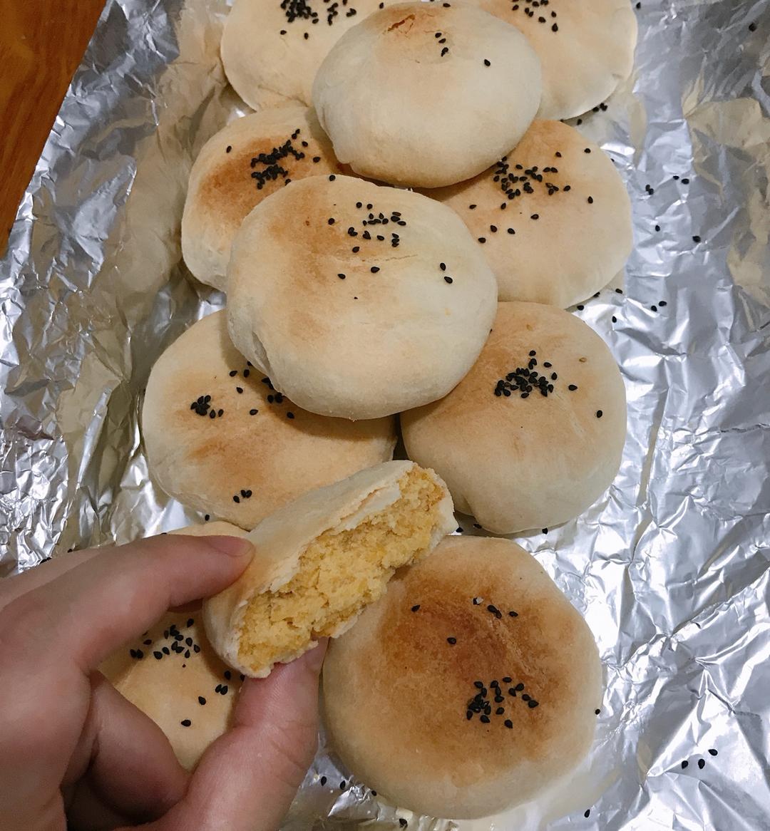 酥皮绿豆饼   酥得掉渣渣