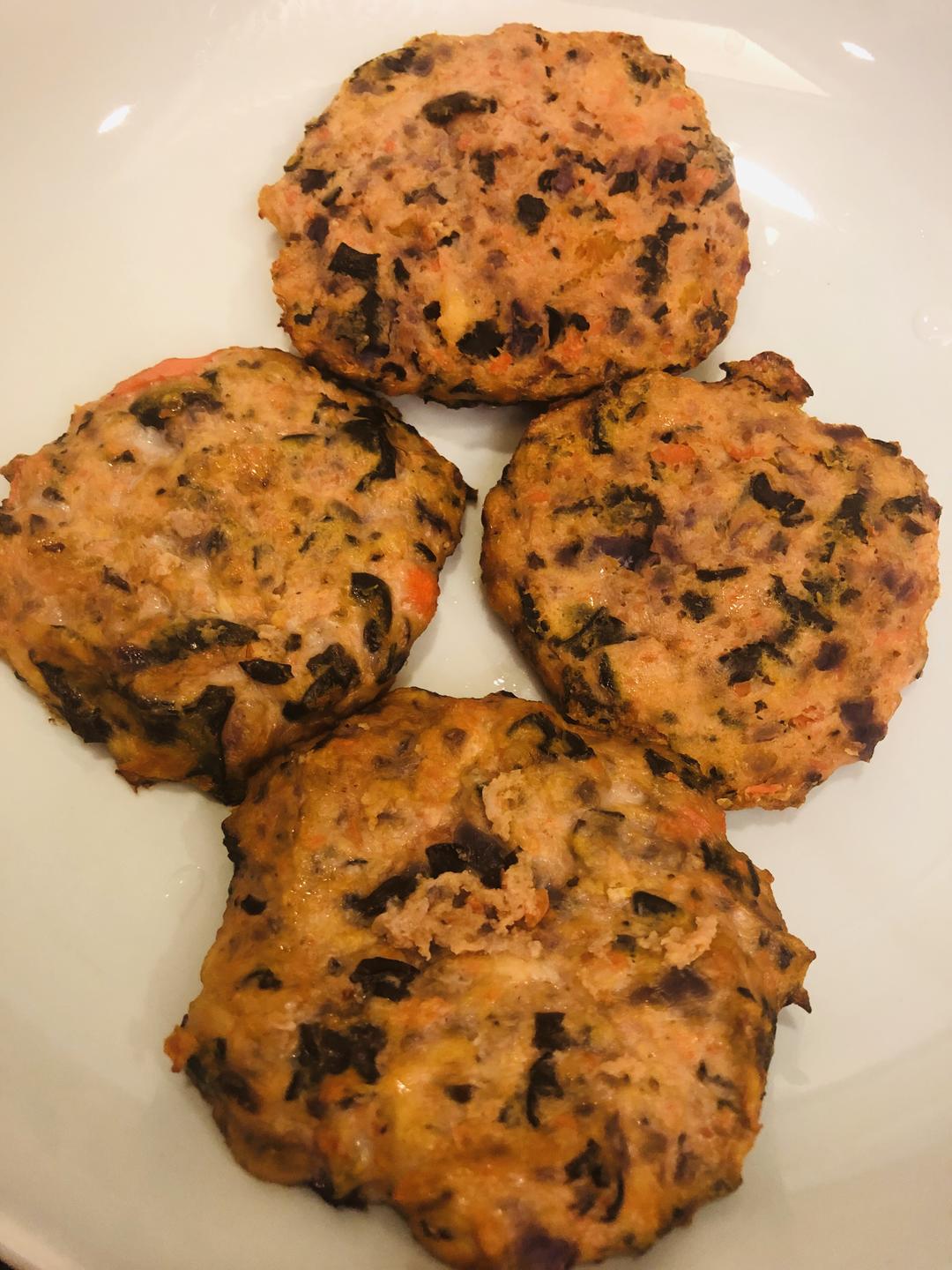 健身必备-鸡胸饼