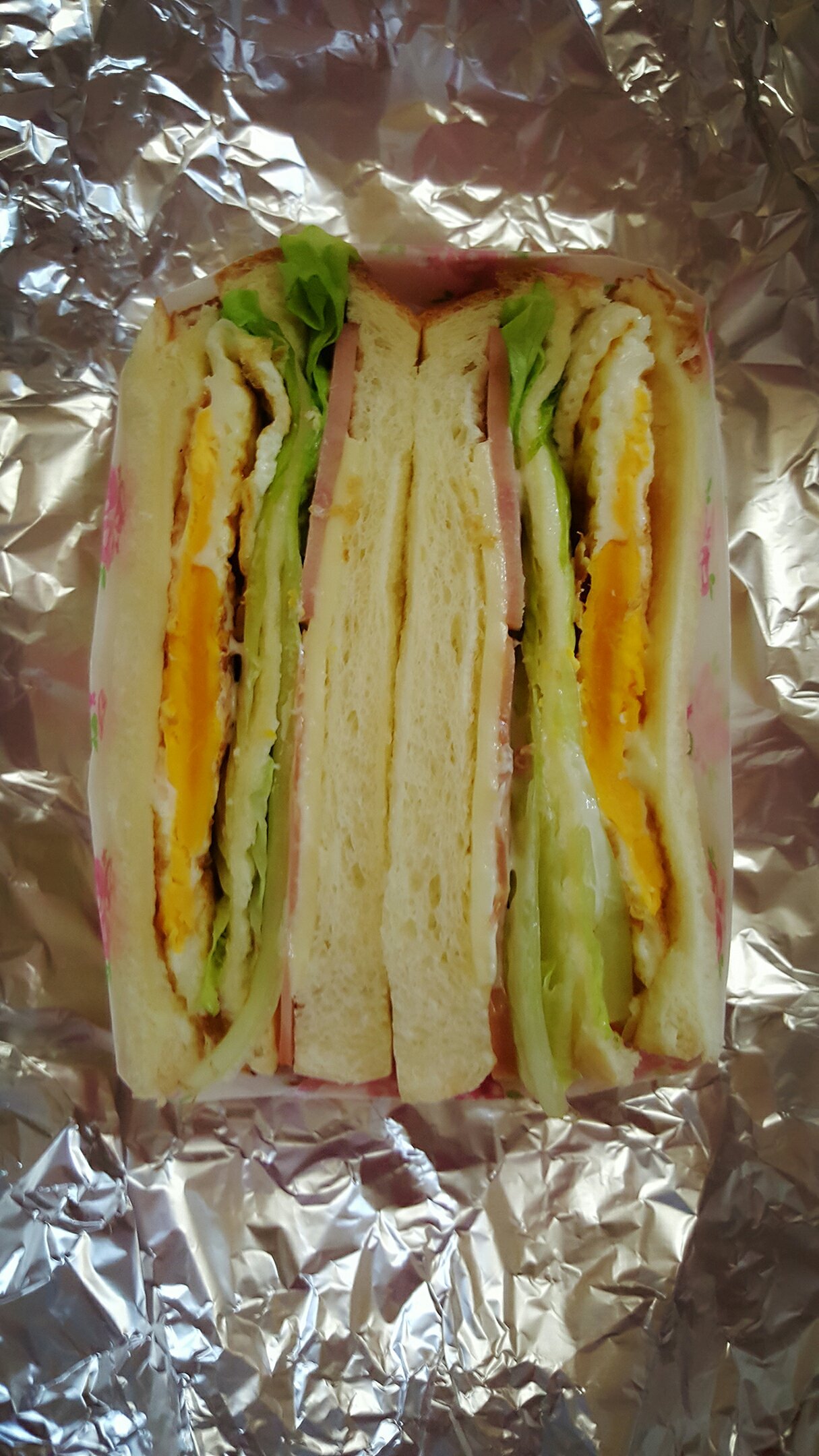 【芝士火腿蛋三明治的做法步骤图,怎么做好吃】雪儿默默