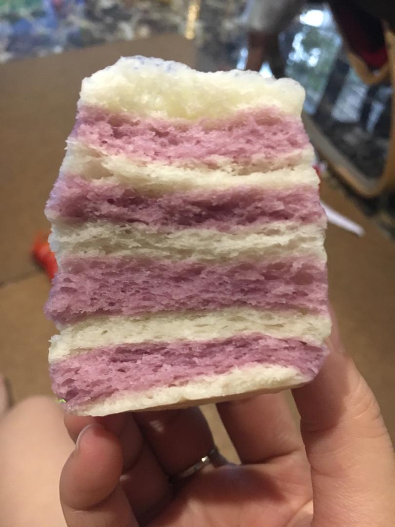 颜值担当：紫薯双色馒头