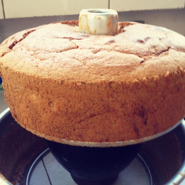 超q润黑糖肉桂戚风（17cm中空模）