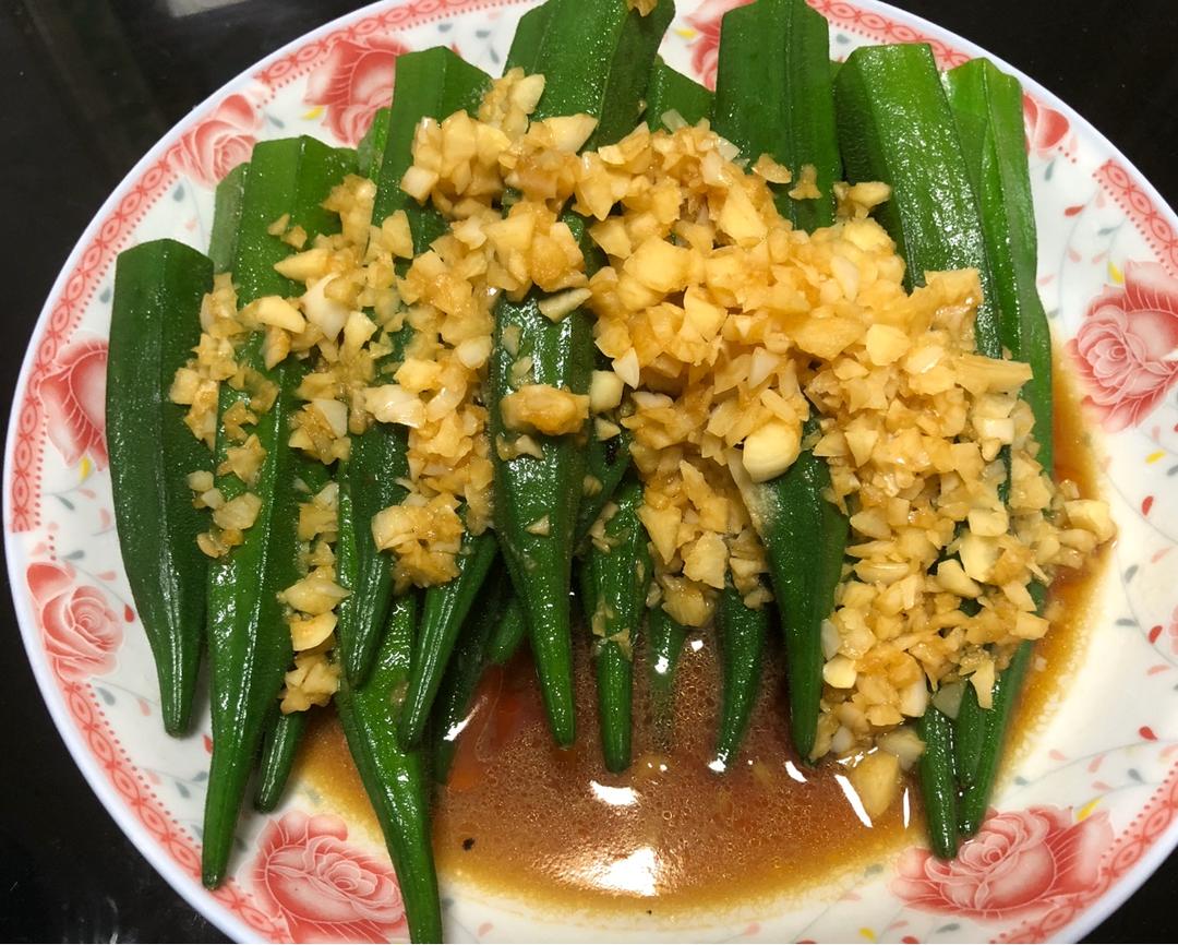 蒜蓉秋葵