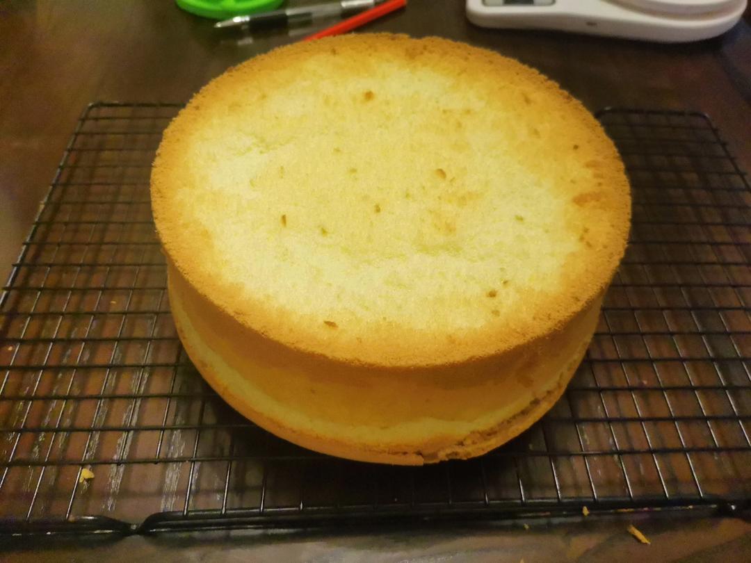 香橙戚风蛋糕