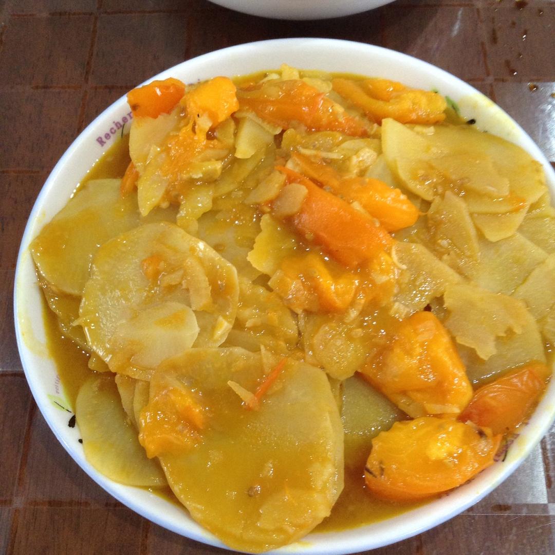 西红柿炒土豆