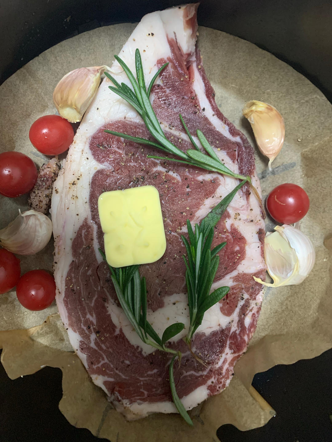 🔥零厨艺！空气炸锅牛排🥩