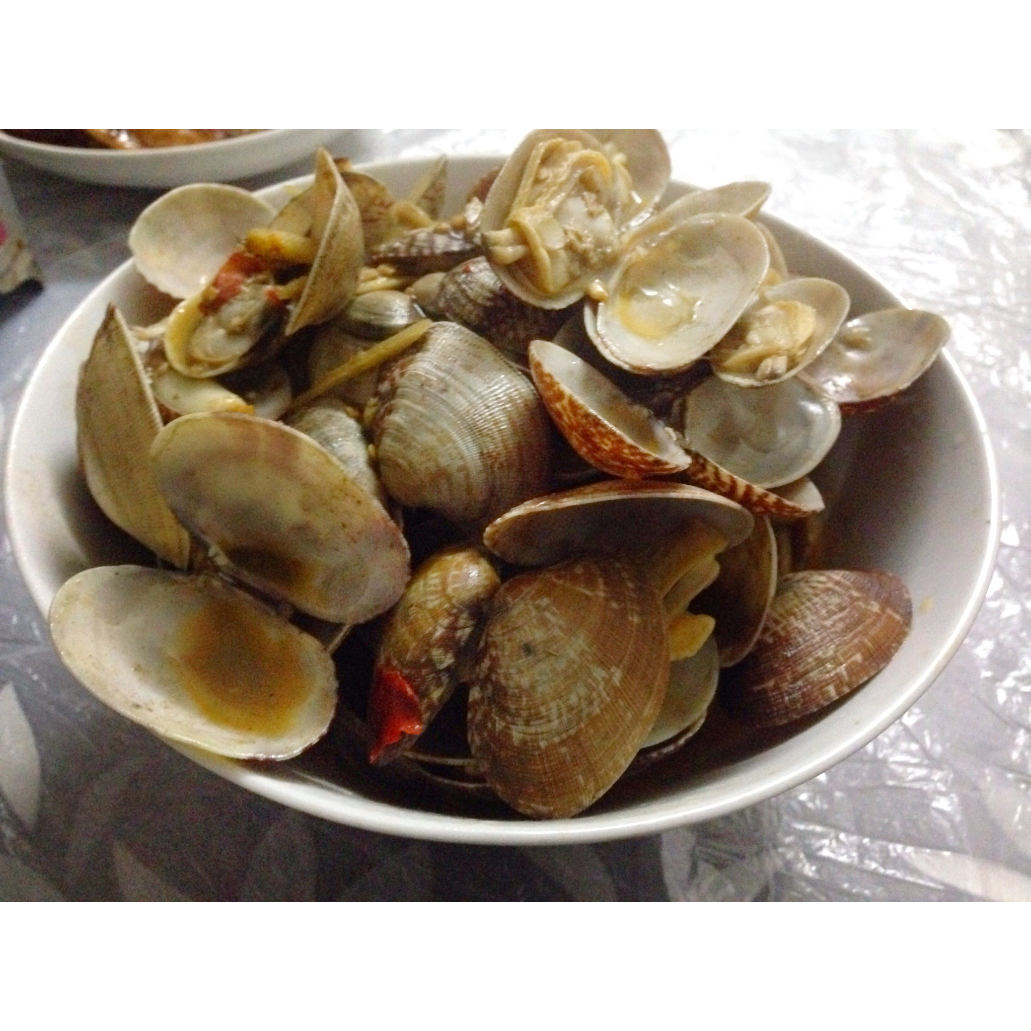 香辣炒蛤蜊