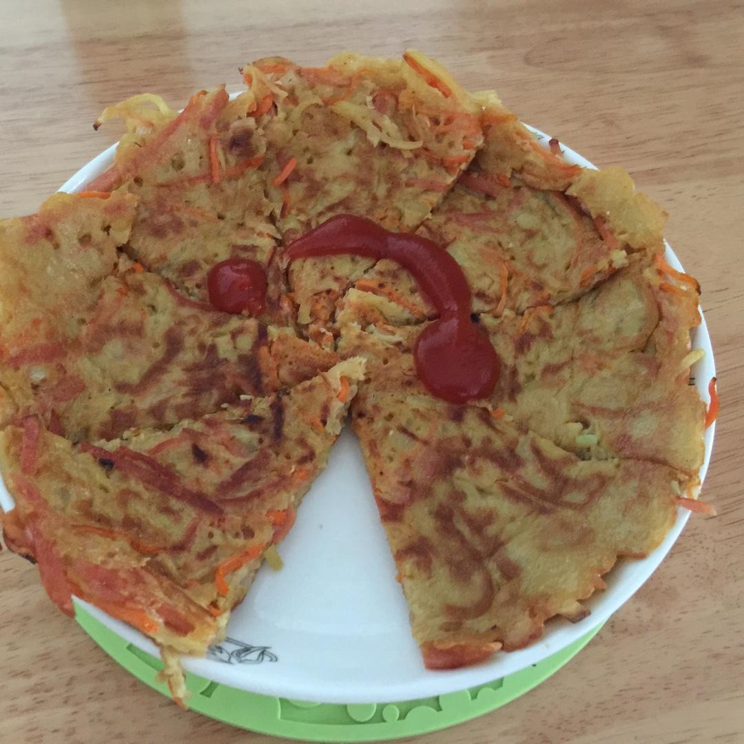 随心所欲土豆丝饼