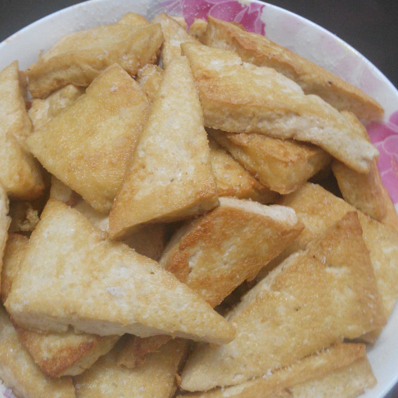 椒盐老豆腐