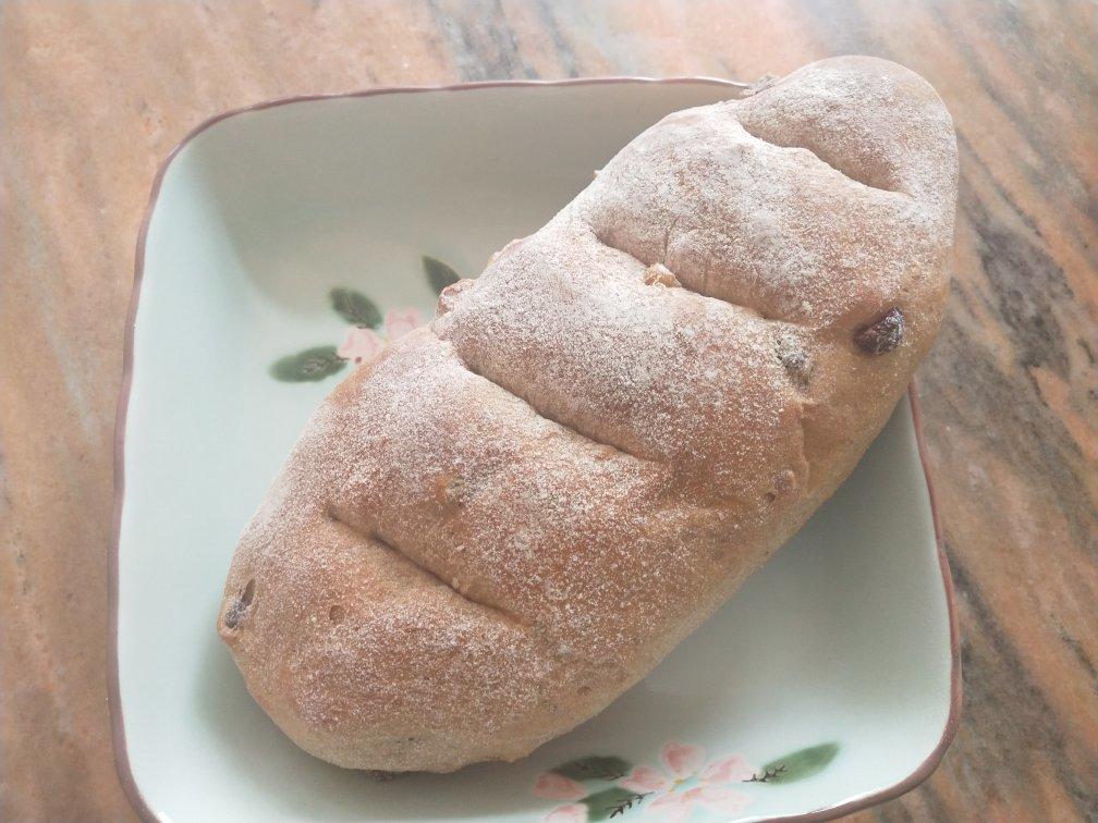 全麦核桃包～软欧包