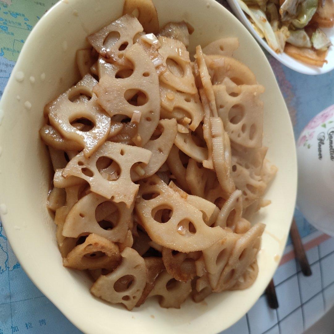 最简单味道惊艳的糖醋藕片