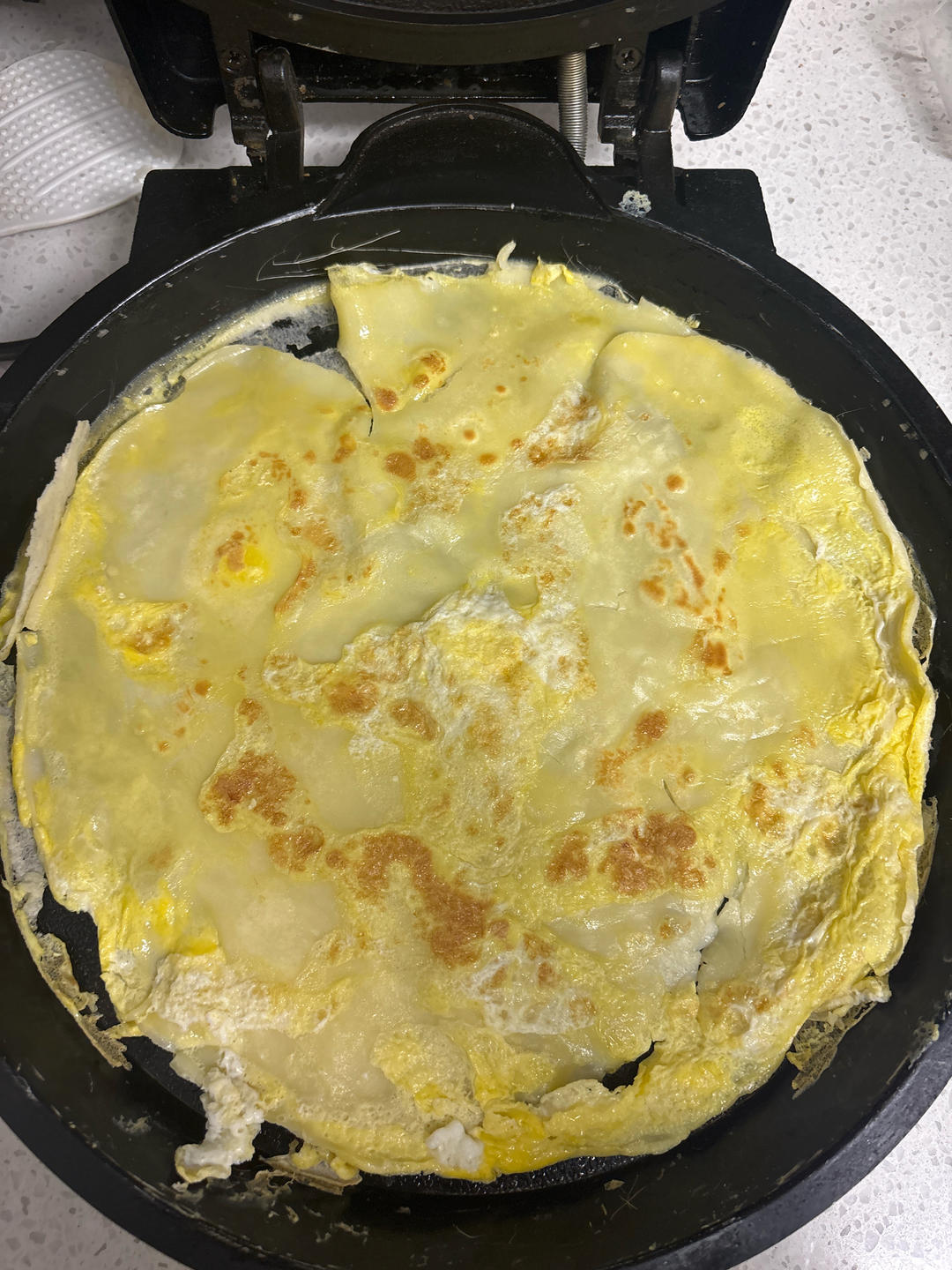 超软筋道的鸡蛋软饼
