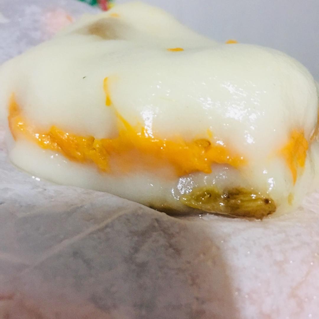 红枣紫薯切糕