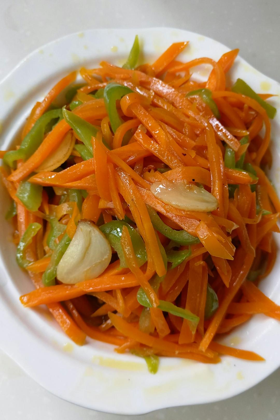 李子君啊做的清炒胡萝卜