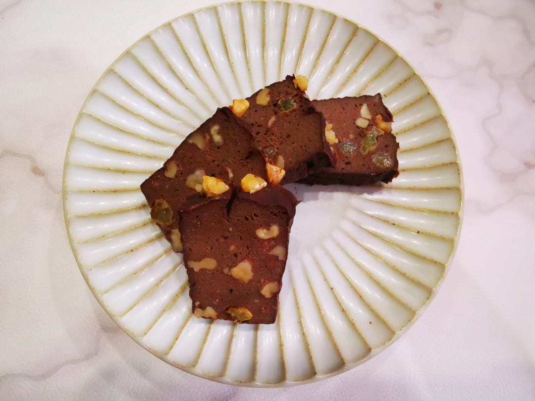 无油低卡浓厚豆腐布朗尼（全部热量只有一千卡☆）