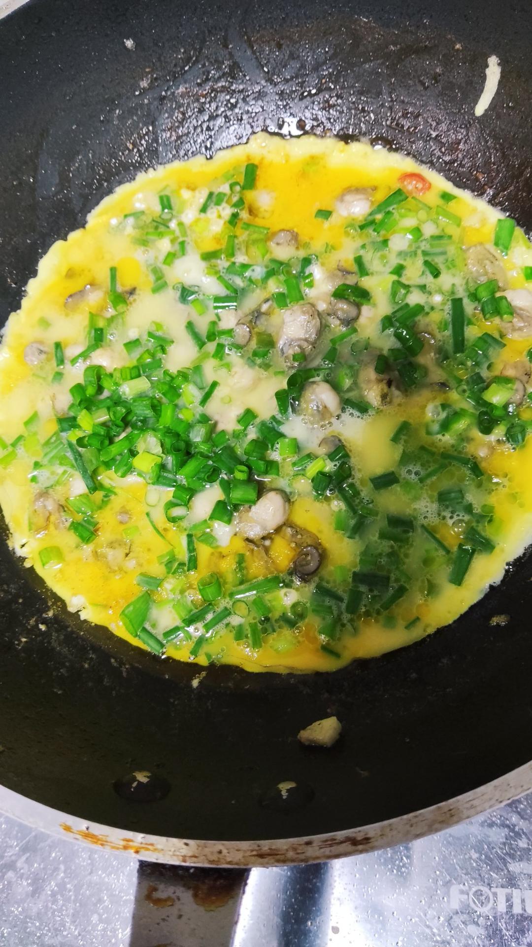 家常生蚝（蚝仔）煎蛋