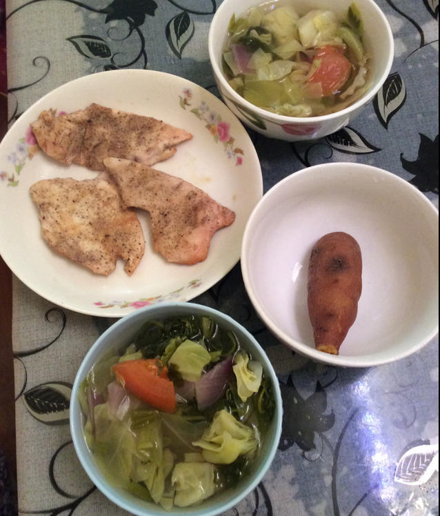 无油低脂烤鸡胸肉（减肥版）