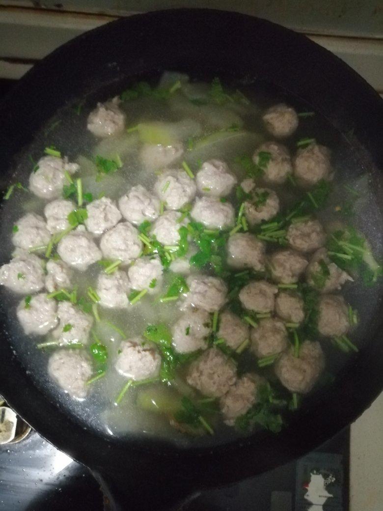 夏天不可错过的家常味--冬瓜丸子汤