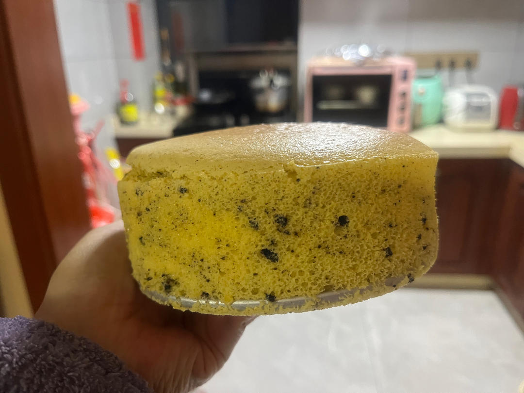 用半瓶淡奶油做出了超好吃的奥利奥蛋糕！！