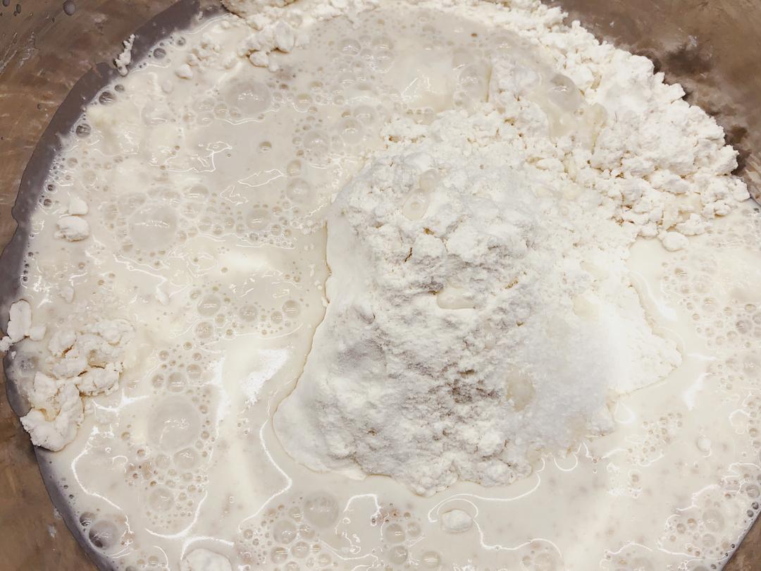 纯奶手撕吐司的做法 步骤1