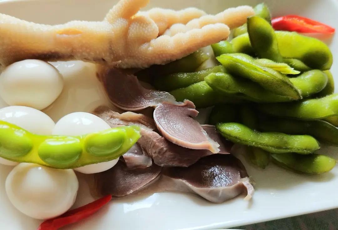 香糟一切：香糟虾+香糟鹅掌鸭信+香糟花毛【曼食慢语】