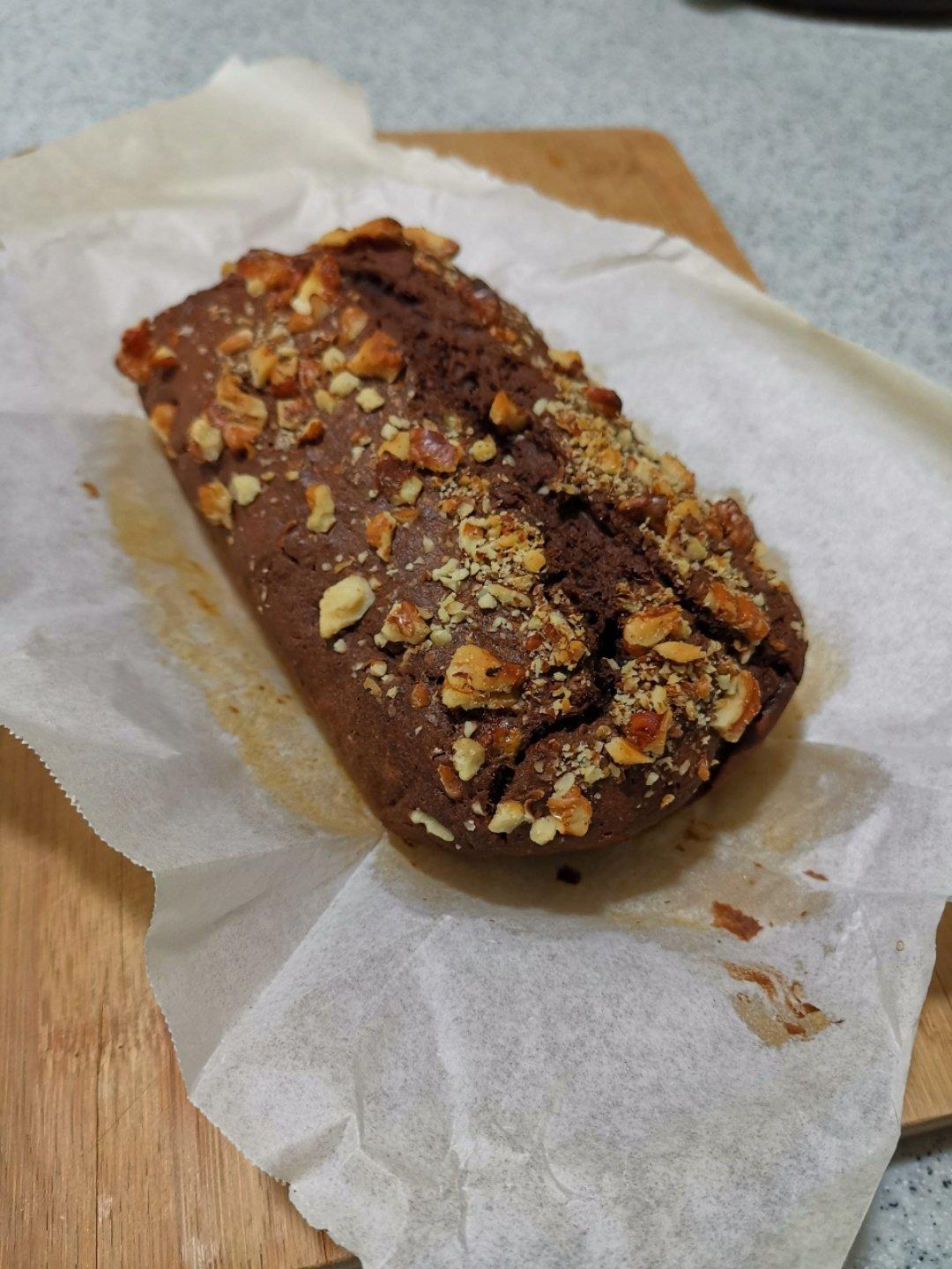 香蕉可可红酒磅蛋糕（少油）