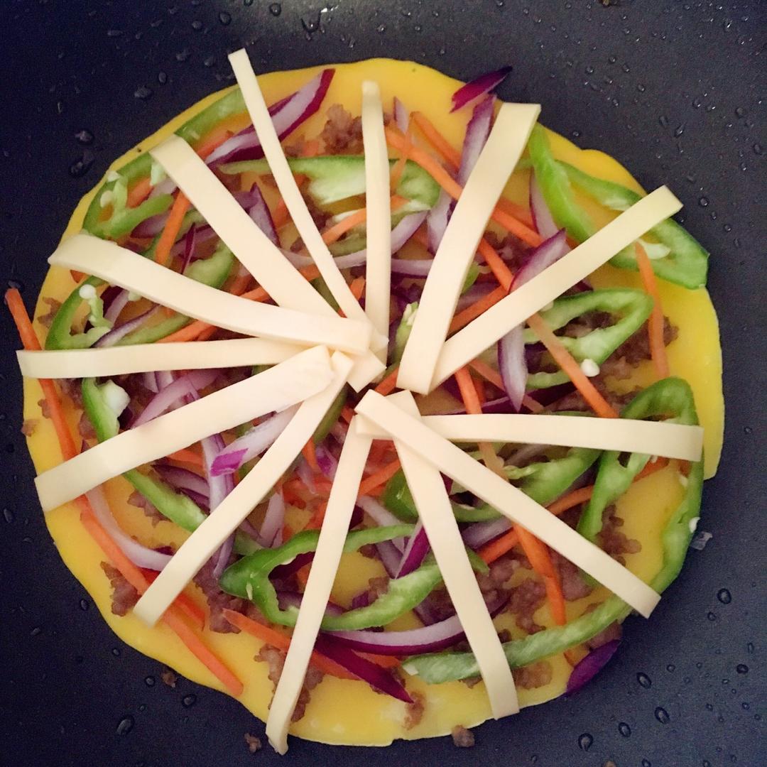 披萨蛋（快速早餐）