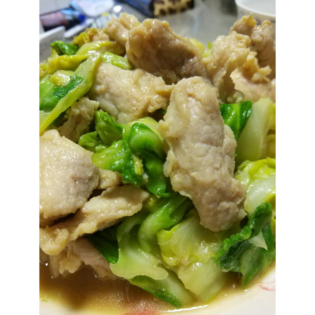 百搭的肉丝嫩炒法