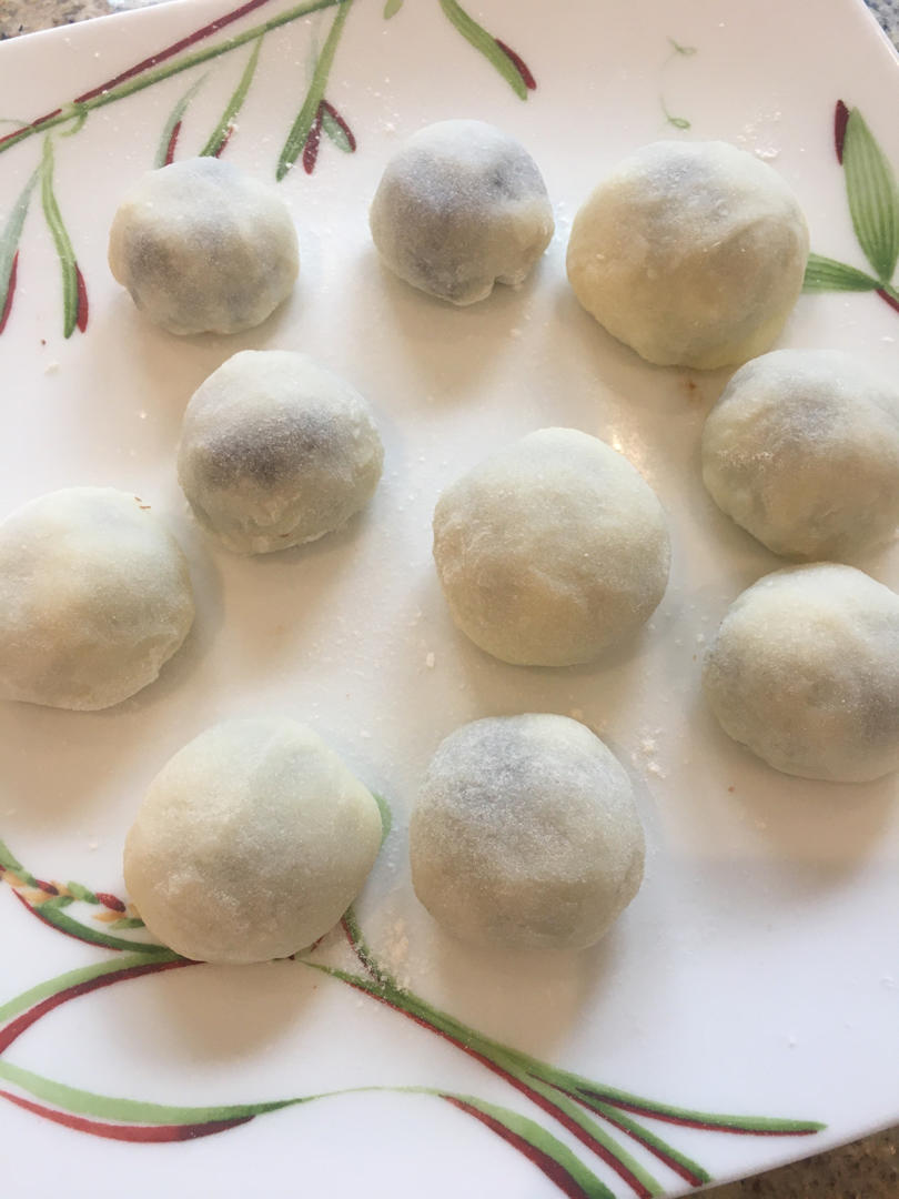 最简易日式大福 红豆/冰激凌大福 Mochi