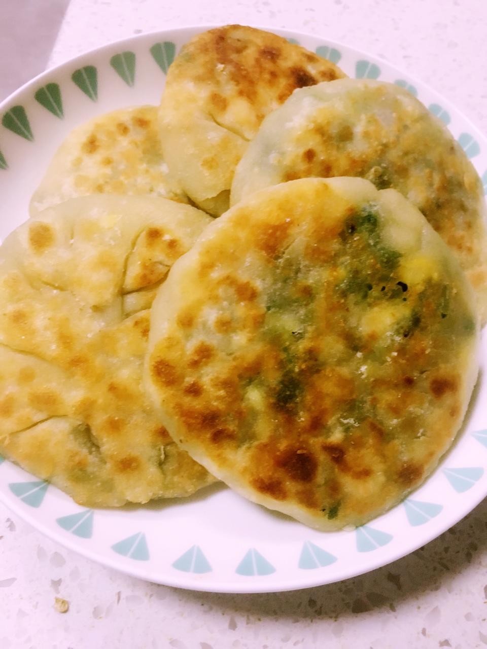 薄皮韭菜饼