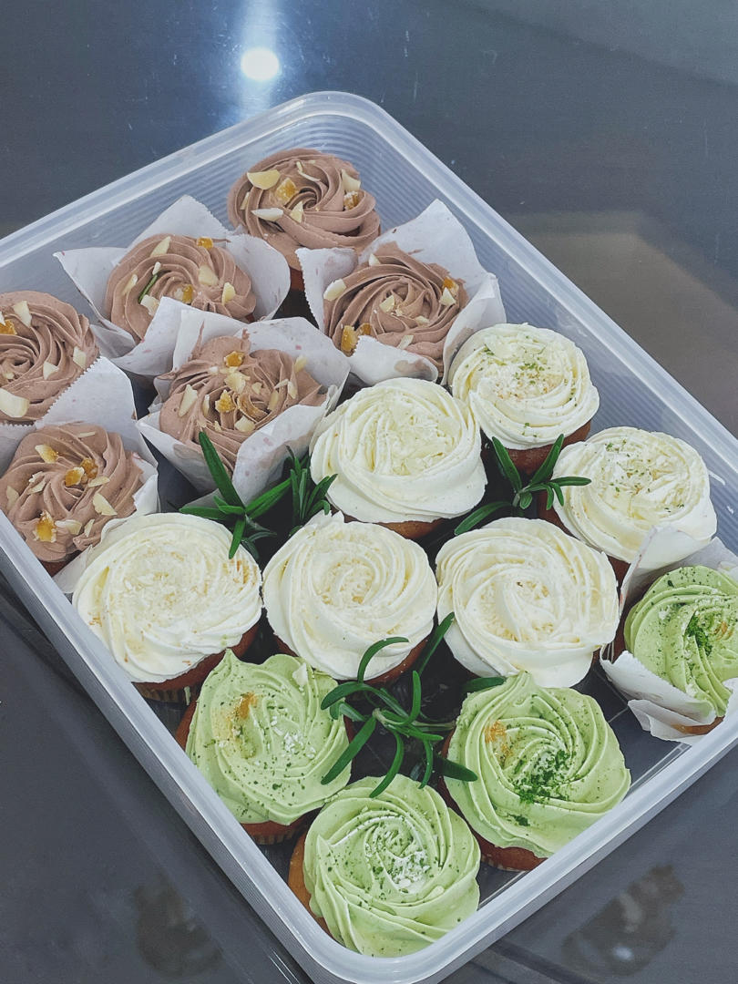 纸杯蛋糕🧁简单装饰