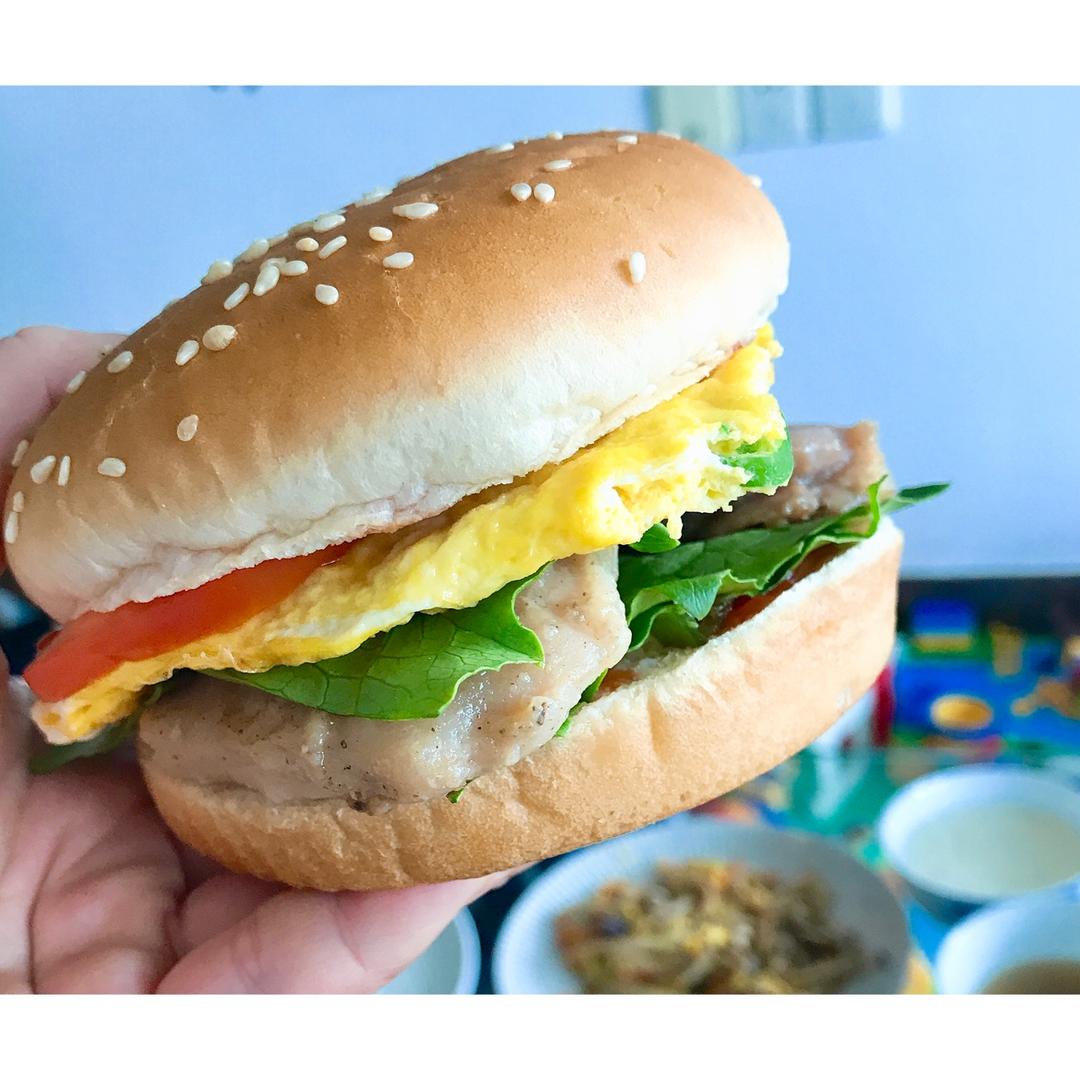 超好吃又简单的汉堡包🍔