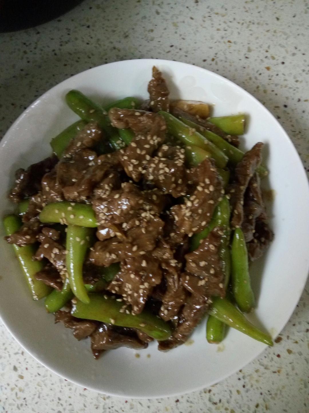 杭椒牛柳