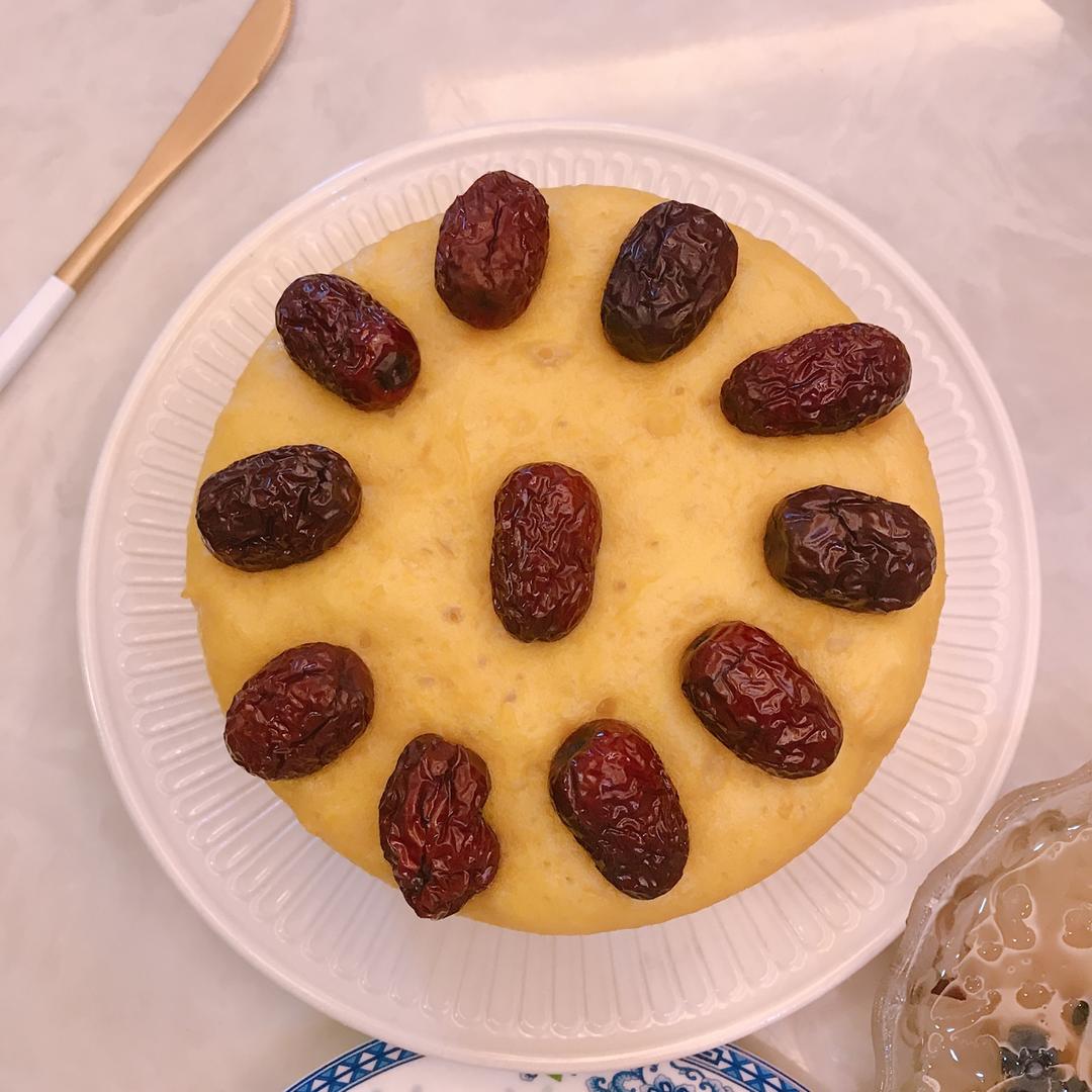 南瓜发糕 Steamed Pumpkin Cake