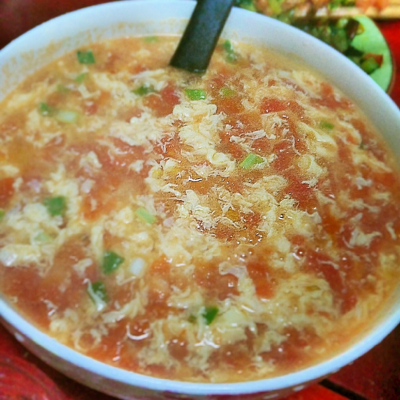 ゞ女☆ 王〆做的西红柿鸡蛋汤