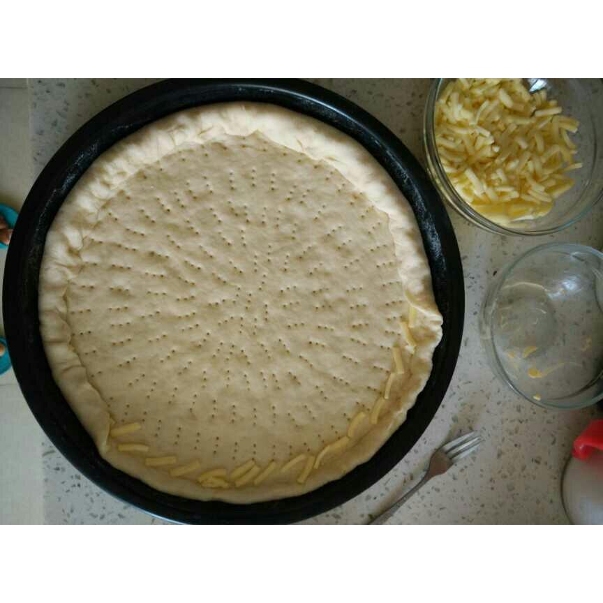 手揉9寸披萨皮（2个）