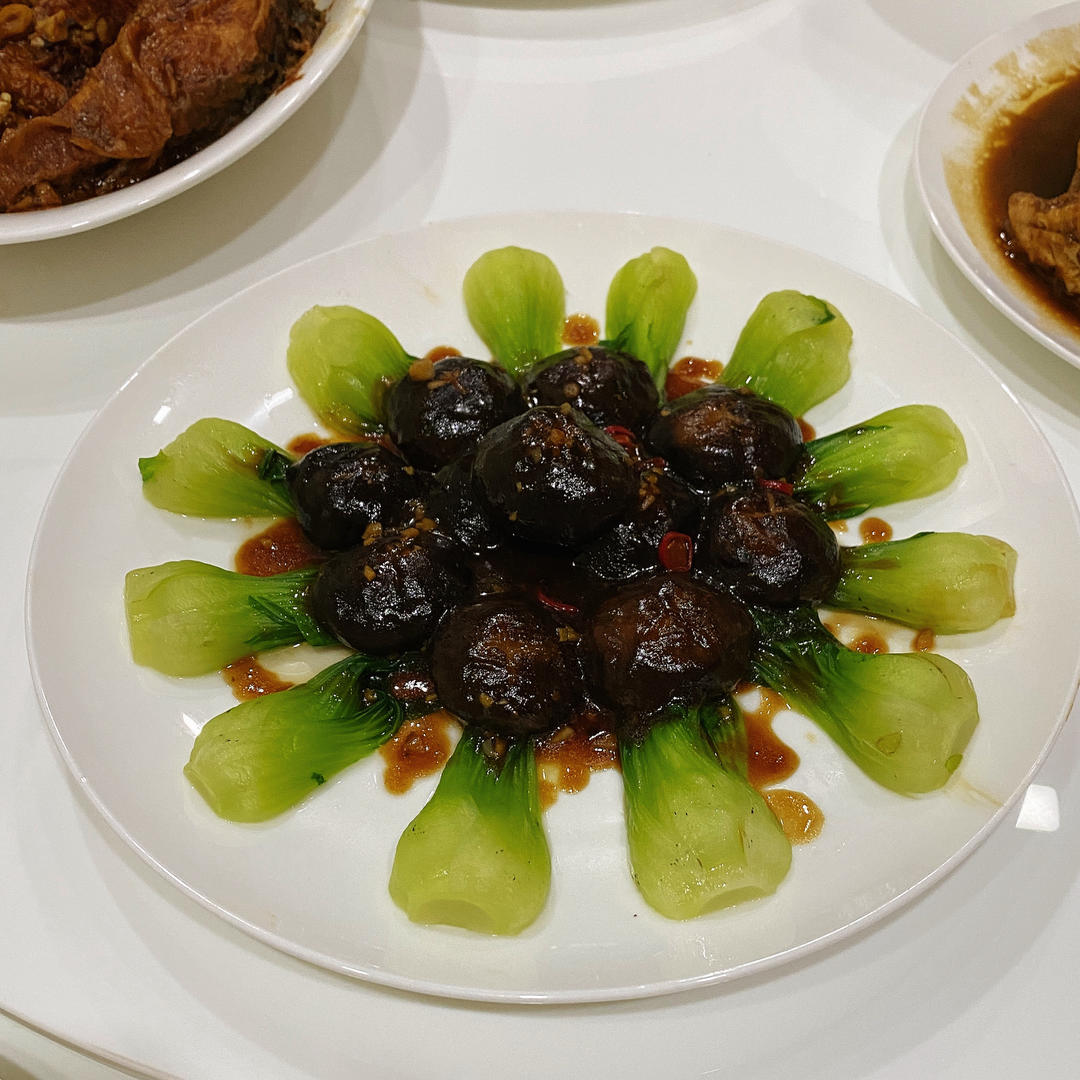 蚝油香菇小油菜