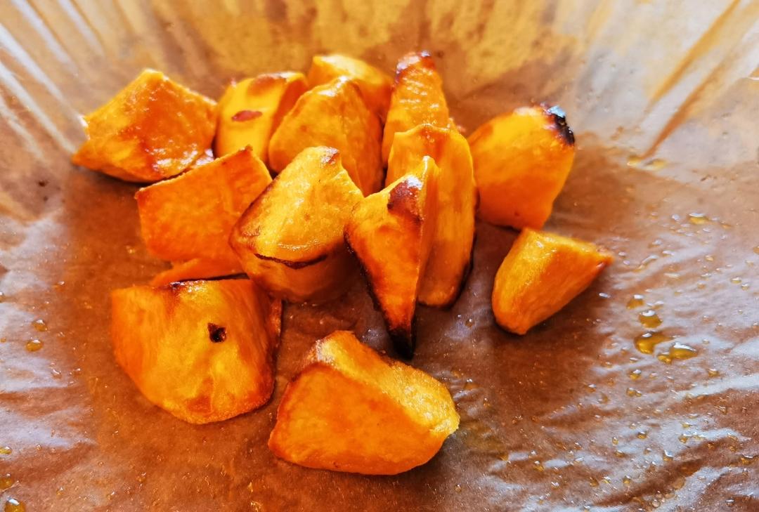 【正大钱食谱】比烤红薯更胜一筹的烤薯角